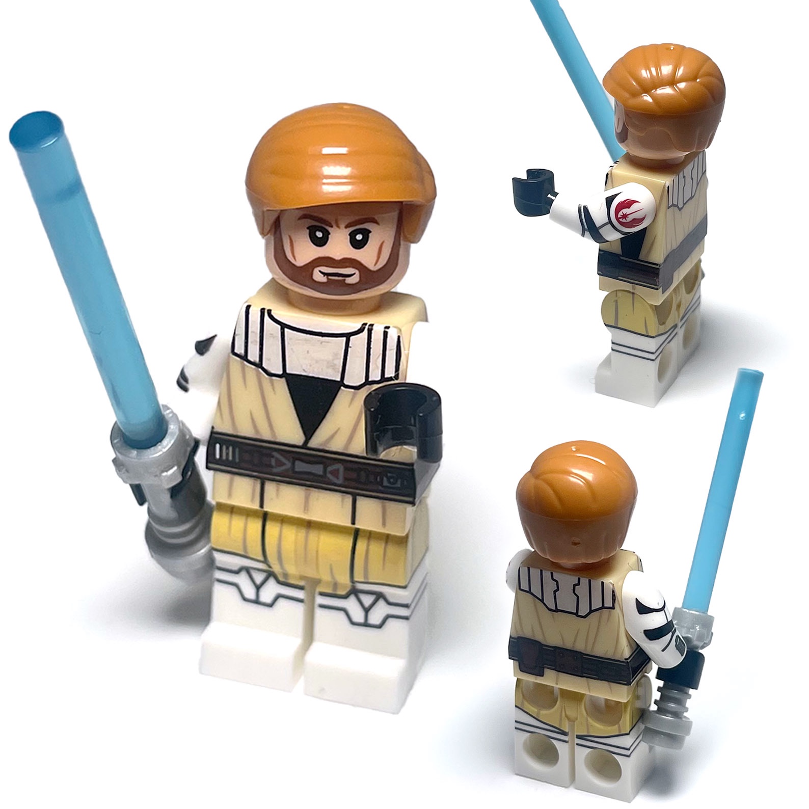 Obi Wan Kenobi Clone Wars Star Wars Republic Jedi Master War-cleaned